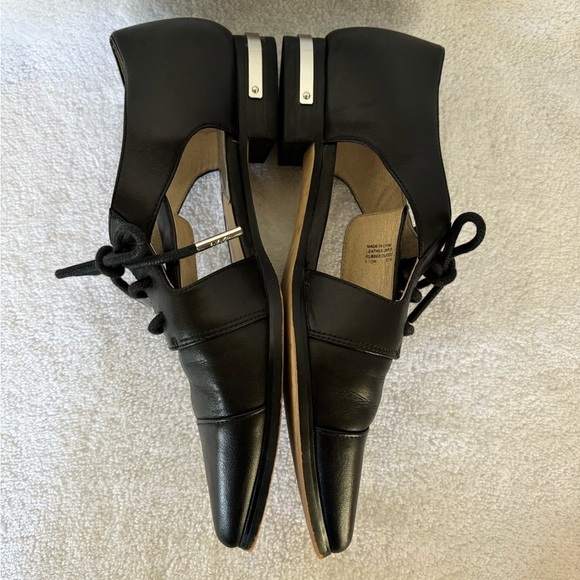 Michael Kors black Graham cut out oxford shoes - Picture 7 of 12